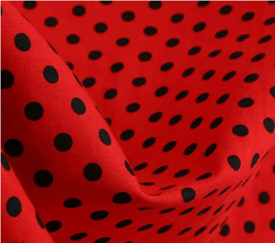 Punainen 50-Luvun Pin Up -Mekko