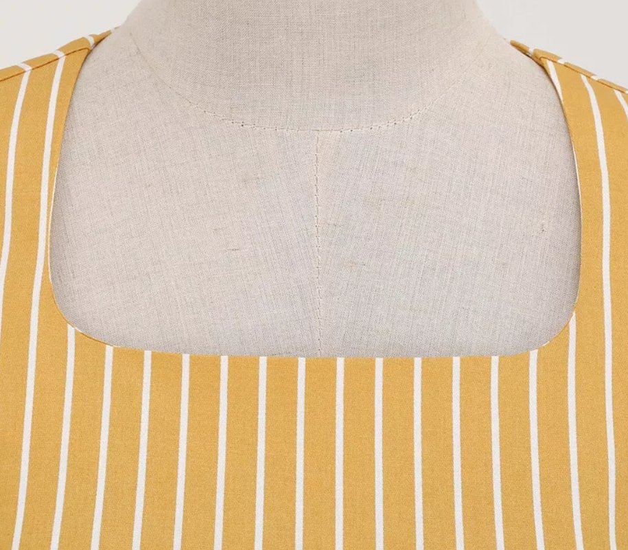 Keltainen 50-Luvun Retromekko