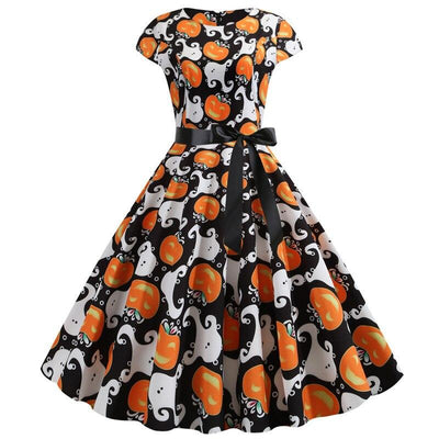 Pumpkin Rockabilly-Mekko