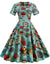 50-Luvun Vintage Deco -Tyylinen Mekko
