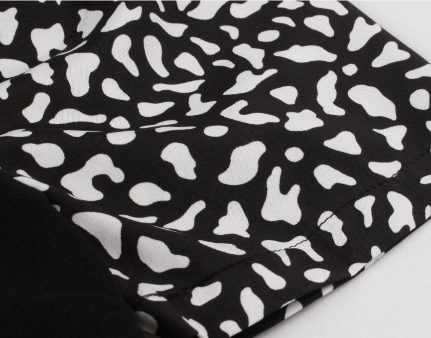 Musta Vintage 50-Luvun Tyylinen Mekko