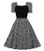 Musta Vintage 50-Luvun Tyylinen Mekko