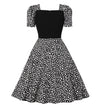 Musta Vintage 50-Luvun Tyylinen Mekko