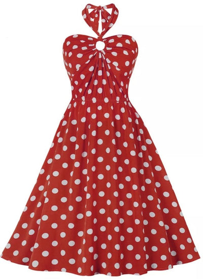 50-Luvun Pin Up -Tyylinen Mekko