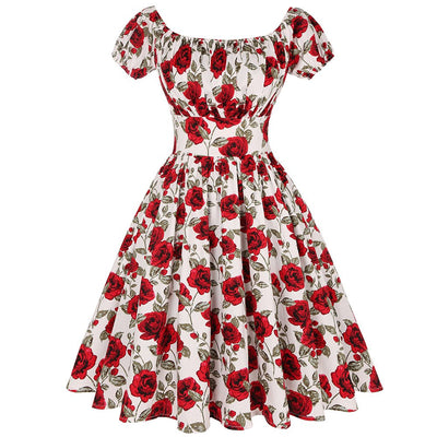 Vintage-Tyylinen Mekko Suuren Koon Liberty