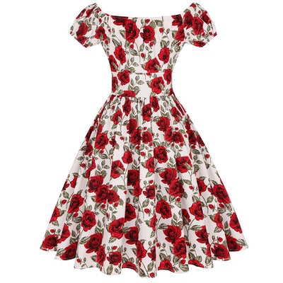 Vintage-Tyylinen Mekko Suuren Koon Liberty