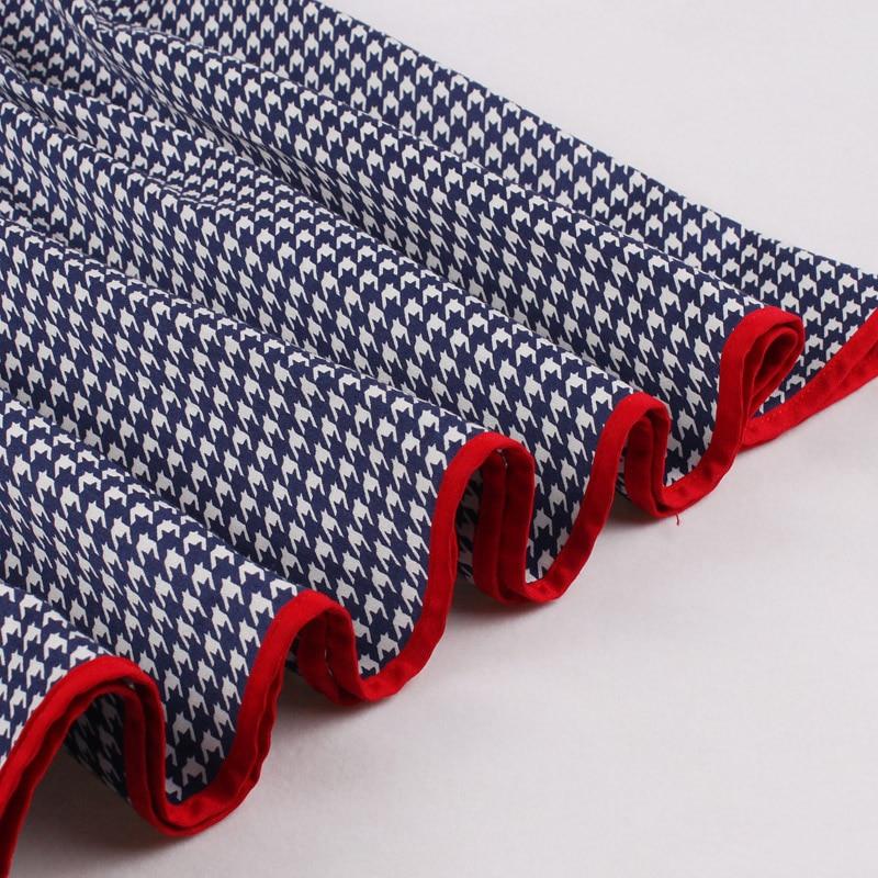 Sininen Vintage Esiliinamekko