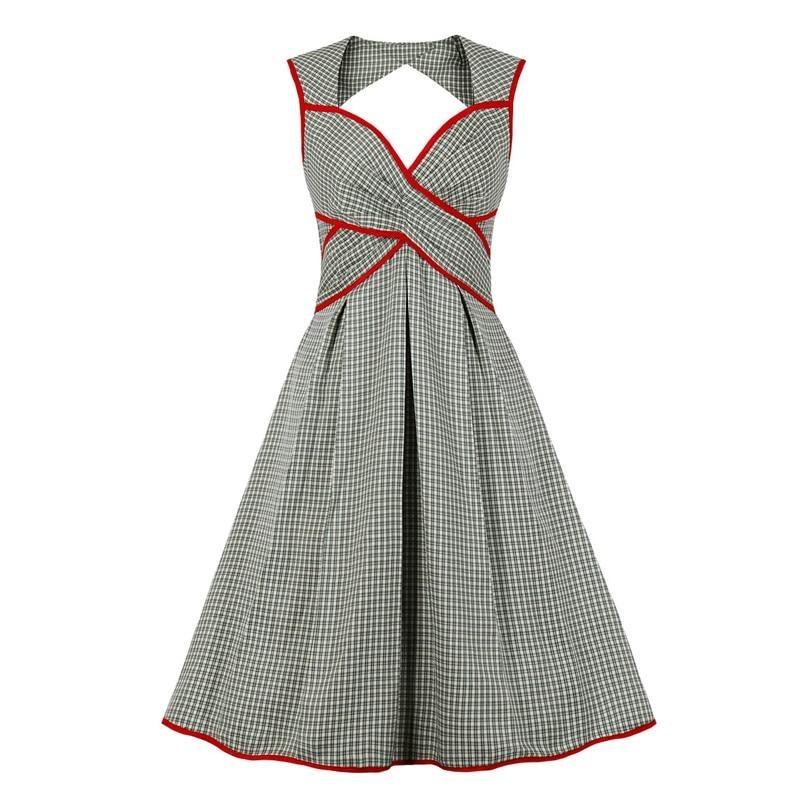 Vintage 60-Luvun Esiliinamekko