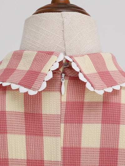 60-Luvun Gingham-Mekko