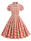 60-Luvun Gingham-Mekko