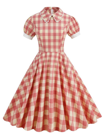 60-Luvun Gingham-Mekko
