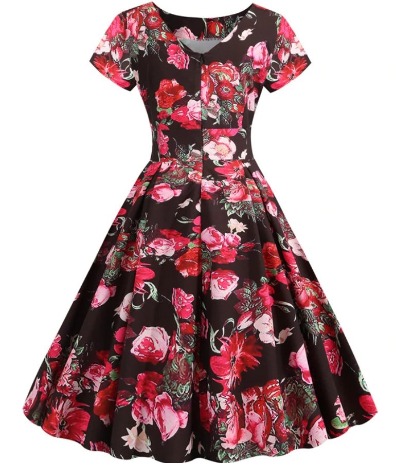 Vintage Kesätunikamekko