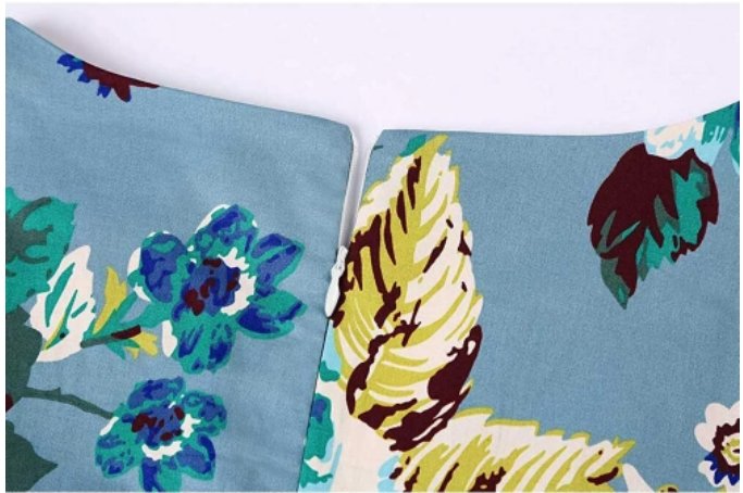 Vintage Kukkainen Tunikamekko