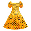 Keltainen 50-Luvun Mekko