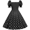 50-Luvun Tyylinen Mekko, Musta
