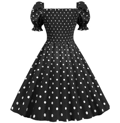 50-Luvun Tyylinen Mekko, Musta