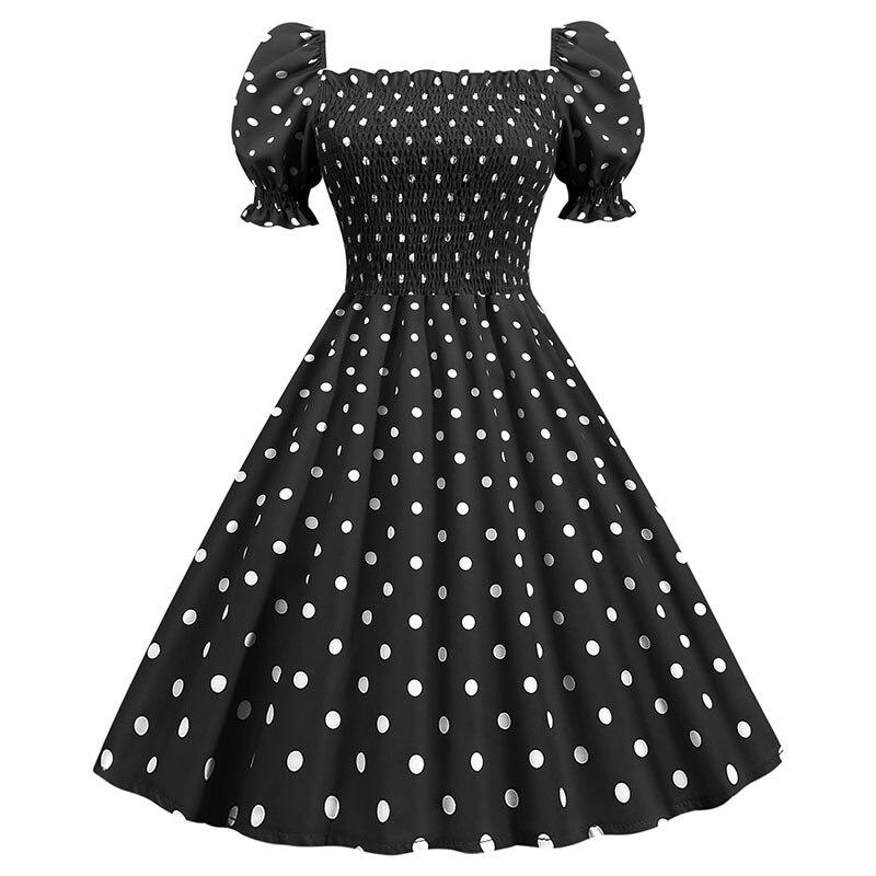 50-Luvun Tyylinen Mekko, Musta