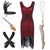 Vintage 1920 Glamour-Mekko