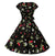 Vintage 1950 Mekko Black Cherries
