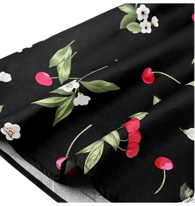 Vintage 1950 Mekko Black Cherries