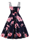 Vintage 1950 Red Roses -Mekko