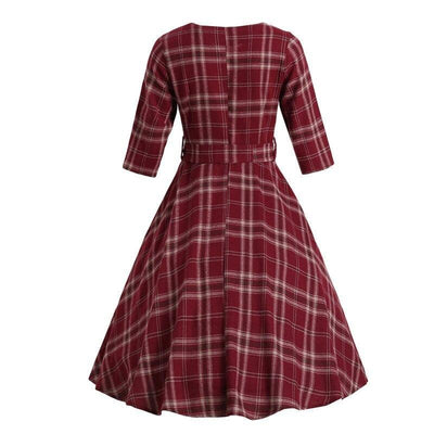 Vintage 3/4 Burgundy Mekko 1960