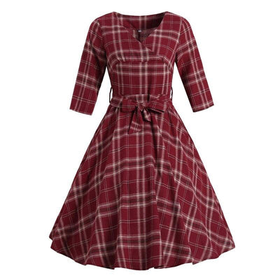 Vintage 3/4 Burgundy Mekko 1960