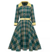 Vintage 3/4 Raidallinen Mekko