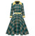 Vintage 3/4 Raidallinen Mekko