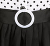 Vintage 60-Luvun Mustavalkoinen Mekko