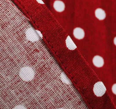 Vintage Mekko Punaisilla Pilkuilla