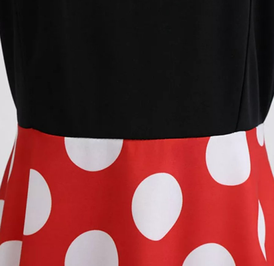 Vintage Englantilainen Punainen Mekko