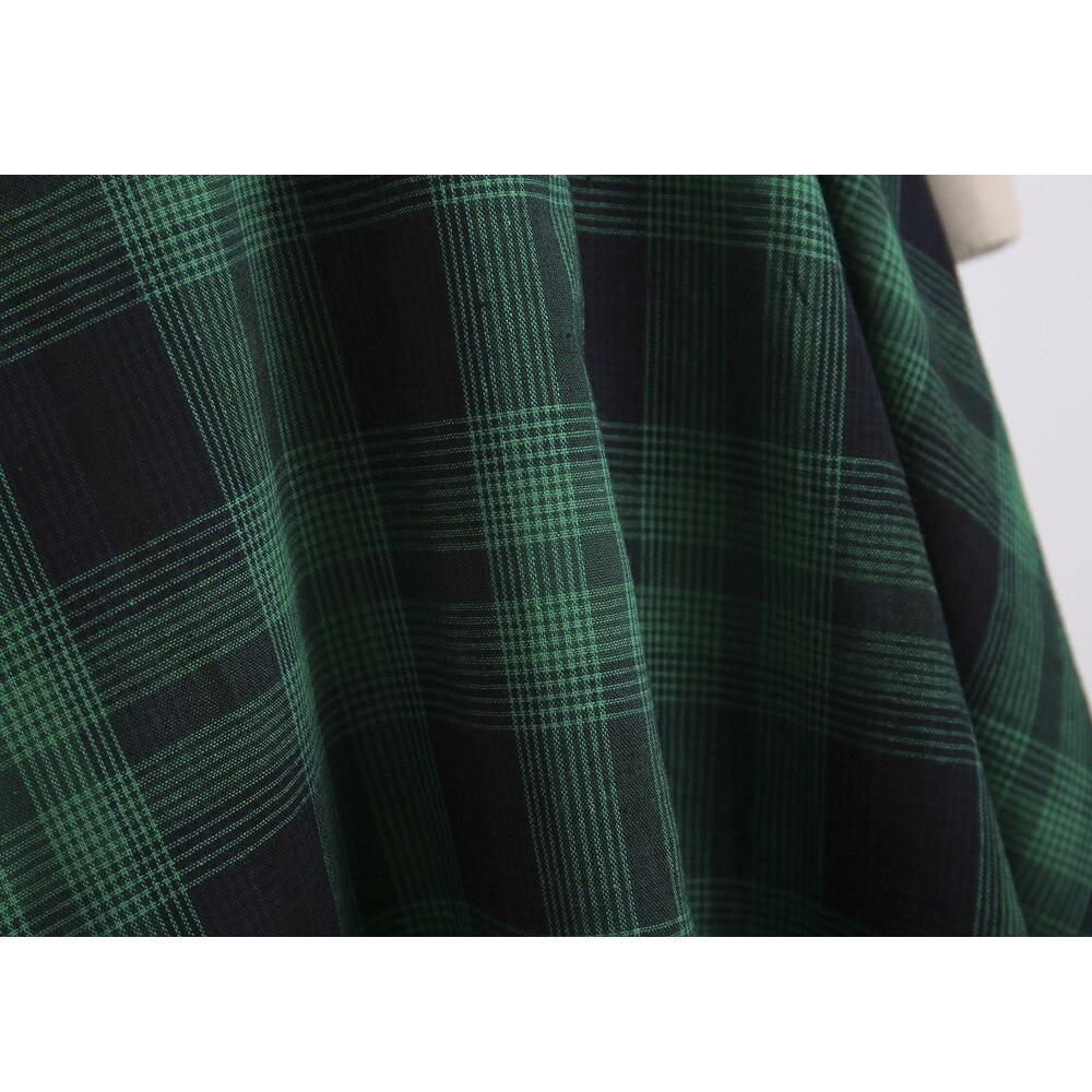 Vihreä Vintage Englantilainen Mekko