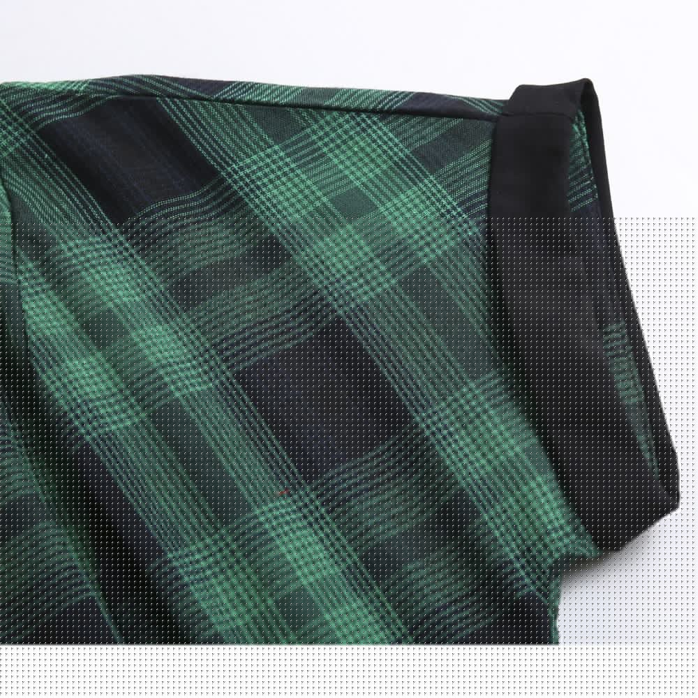 Vihreä Vintage Englantilainen Mekko