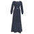 Vintage 40-Luvun Laivastonsininen Mekko