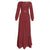 Vintage 40-Luvun Punainen Mekko