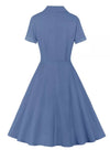 Vintage 50-Luvun Audrey Hepburn -Mekko