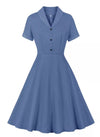 Vintage 50-Luvun Audrey Hepburn -Mekko