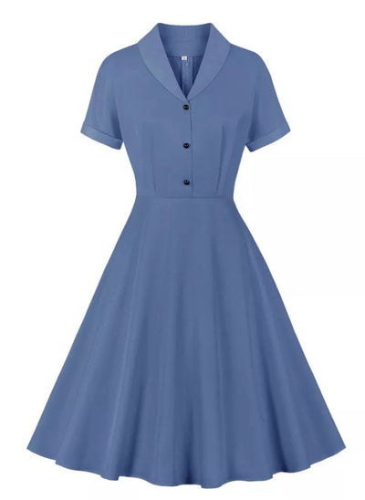 Vintage 50-Luvun Audrey Hepburn -Mekko