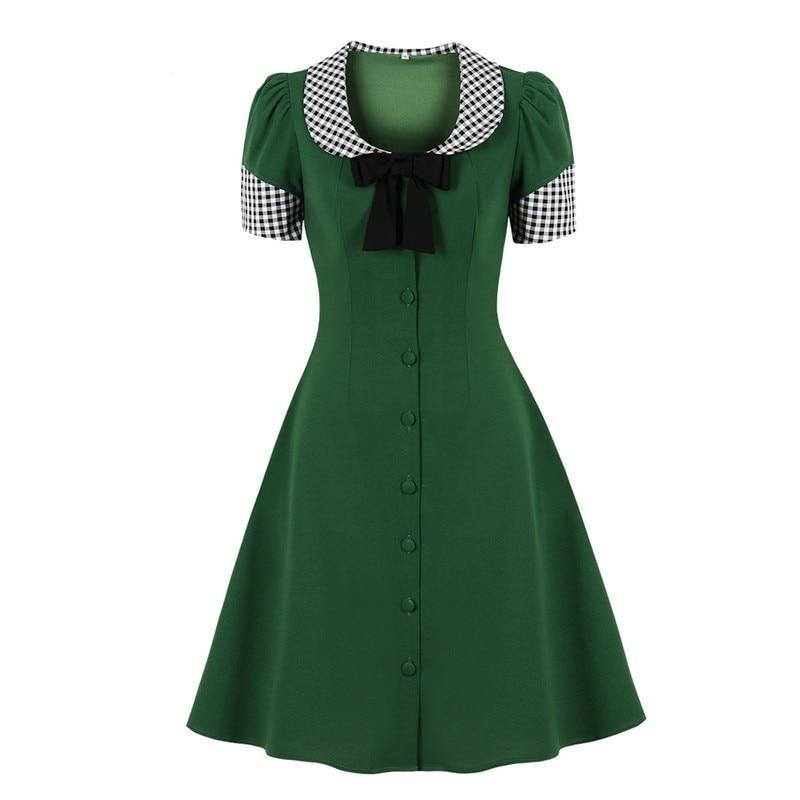 Tyylikäs 50-Luvun Vintage Mekko