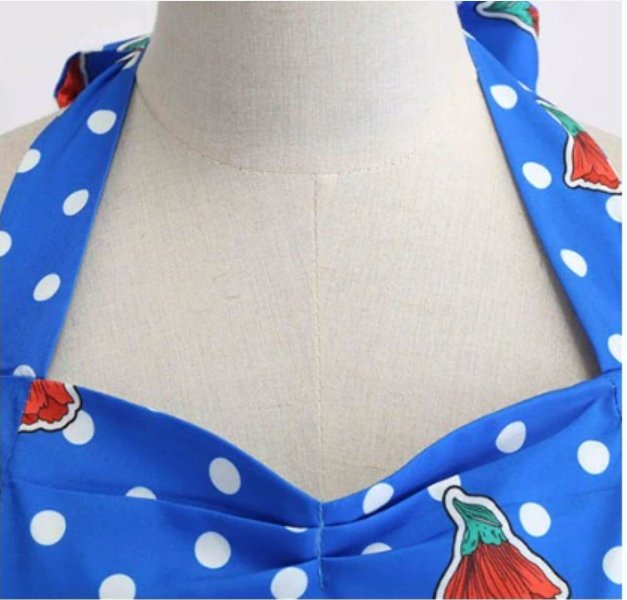 Vintage 50-Luvun Olkapäillä Oleva Mekko