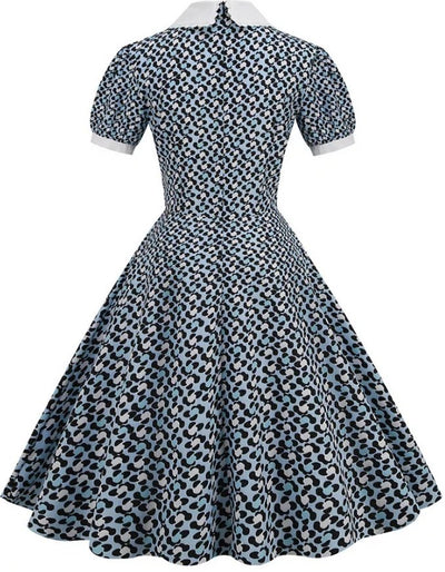 Vintage 50-Luvun Guinguette Spirit -Mekko