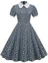 Vintage 50-Luvun Guinguette Spirit -Mekko