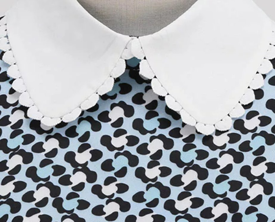 Vintage 50-Luvun Guinguette Spirit -Mekko