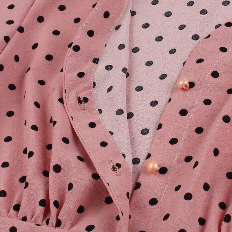 Vintage 50-Luvun Pitkähihainen Mekko