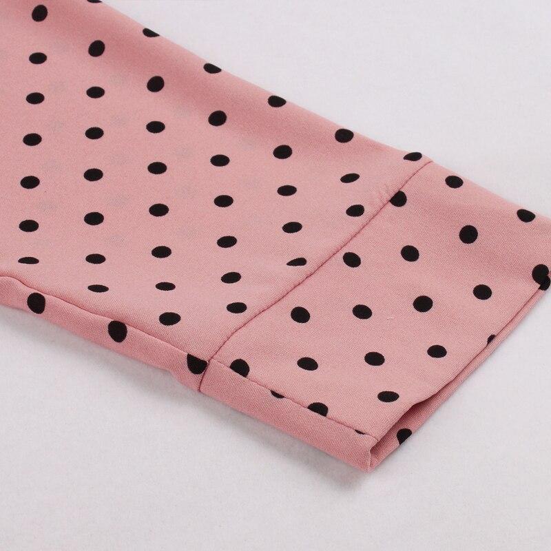 Vintage 50-Luvun Pitkähihainen Mekko