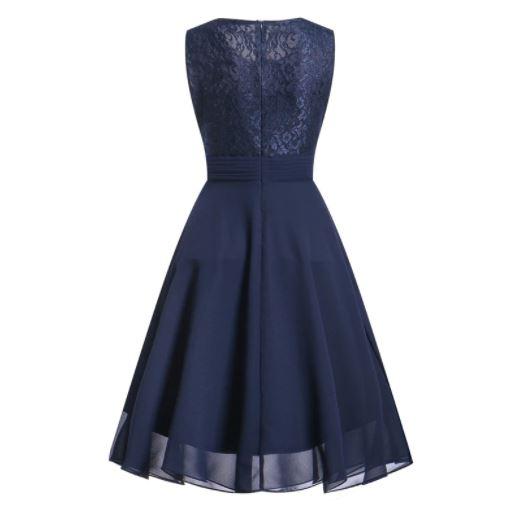 Vintage 50-Luvun Iltapuku Laivasto