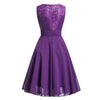 Vintage 50-Luvun Iltapuku, Violetti