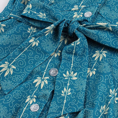 Vintage 60-Luvun Maansininen Mekko