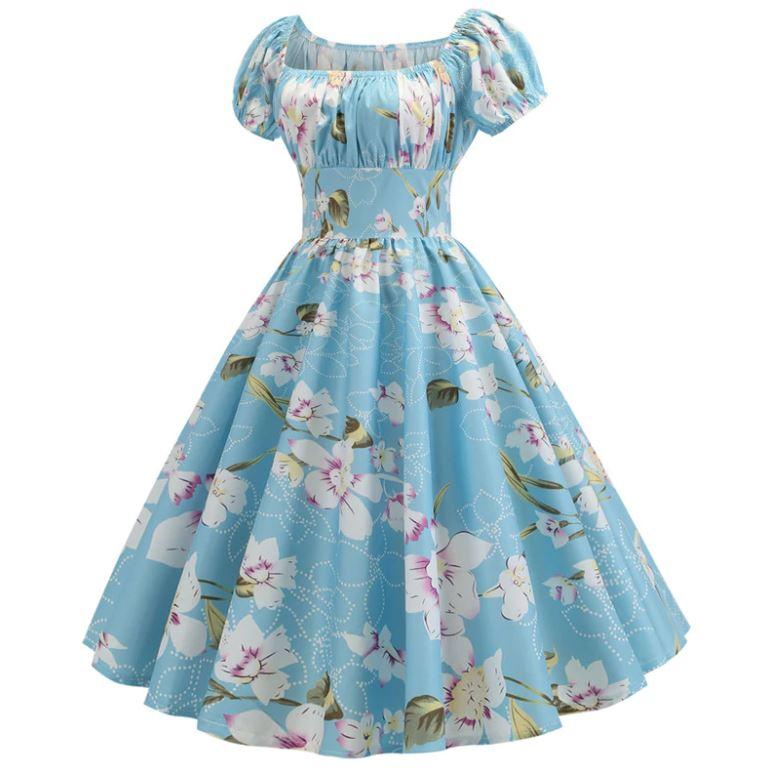 Naisten 60-Luvun Mekko